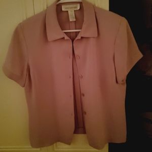 Jones New Yorl 100% silk blouse